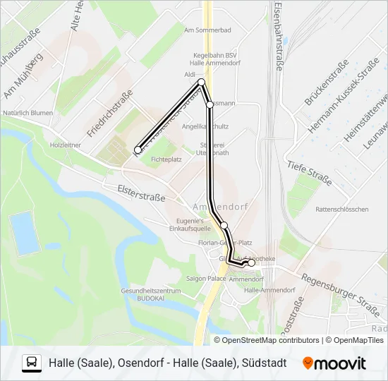 24 Bus Line Map