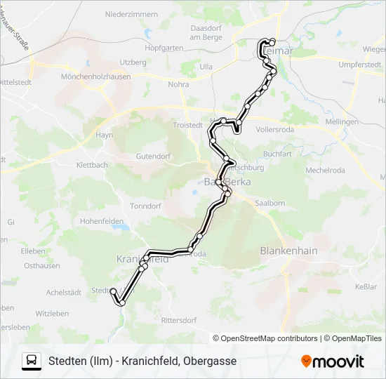237 Bus Line Map