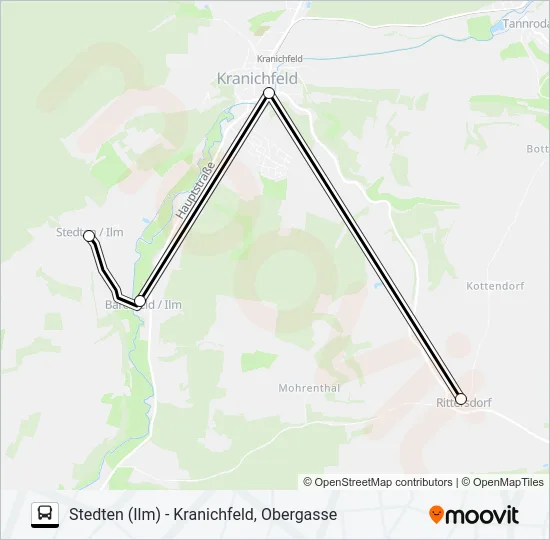 237 Bus Line Map