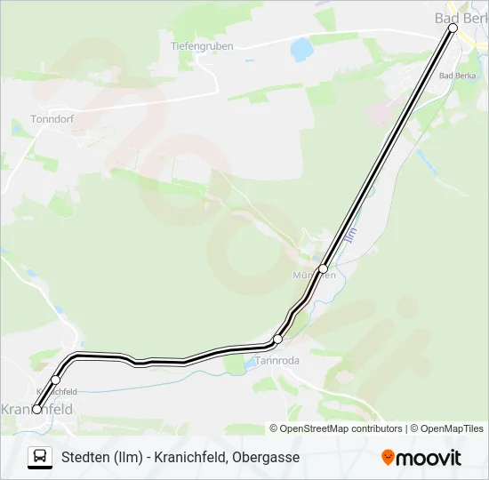 237 Bus Line Map