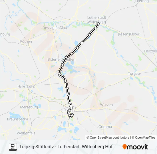 S2 Train Line Map