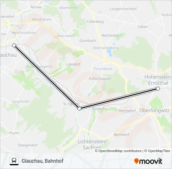RE3 Bus Line Map