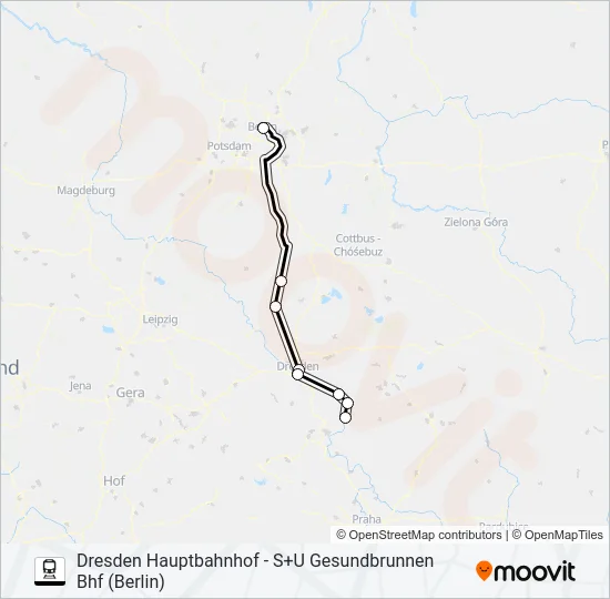 27 Train Line Map