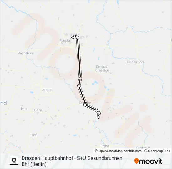 27 Train Line Map