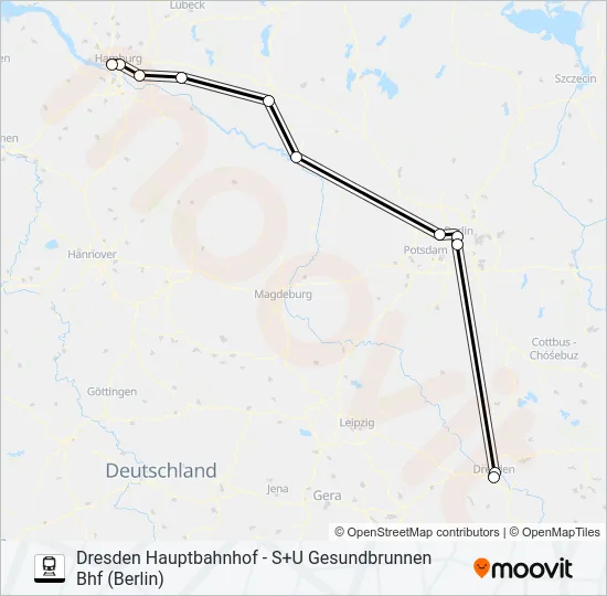 27 Train Line Map