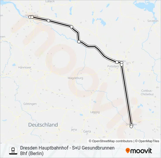 27 Train Line Map