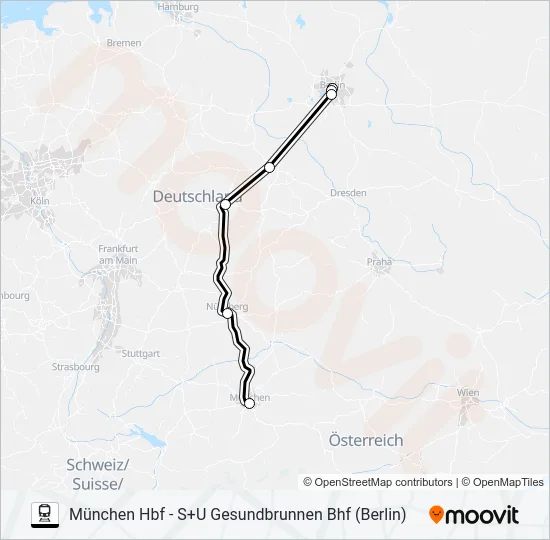 41 Train Line Map