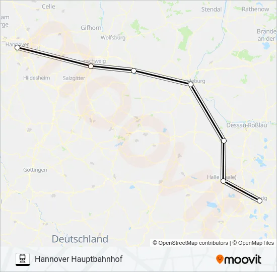 56 Train Line Map