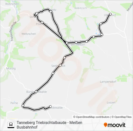 Автобус 414: карта маршрута
