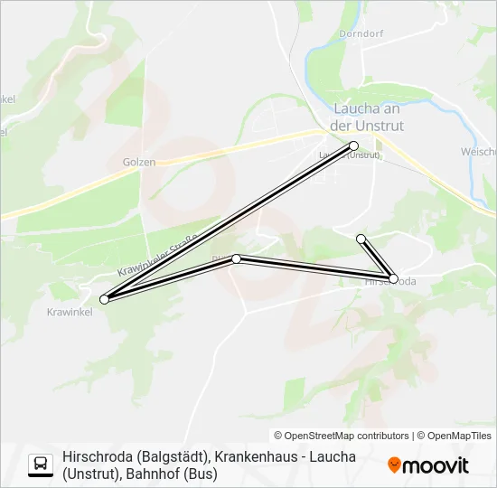Автобус 605: карта маршрута