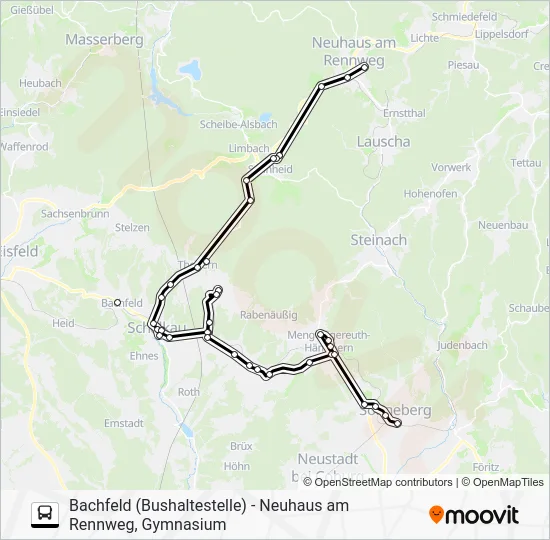 Автобус 701: карта маршрута