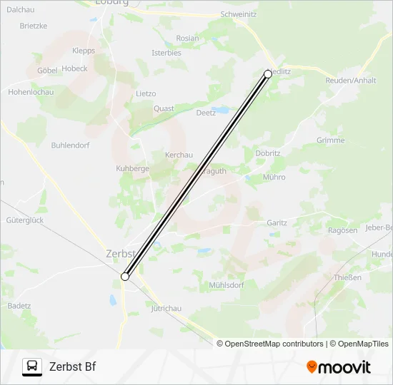 Автобус 455: карта маршрута