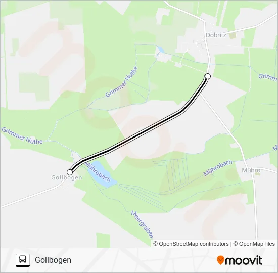 Автобус 455: карта маршрута