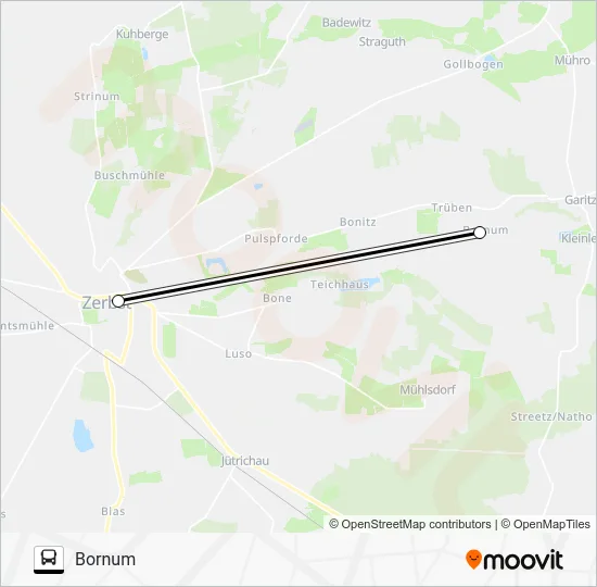 Автобус 455: карта маршрута