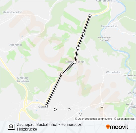 234 Route: Schedules, Stops & Maps - Dittmannsdorf, Wendeschleife (Updated)