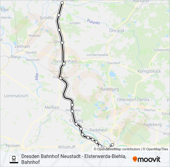 rb 31 Route: Schedules, Stops & Maps - Dresden Bahnhof Neustadt (Updated)