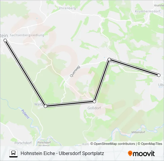 235 Bus Line Map