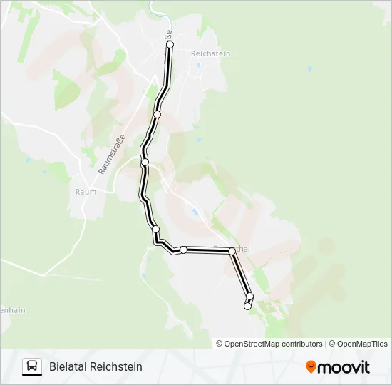 242 Bus Line Map