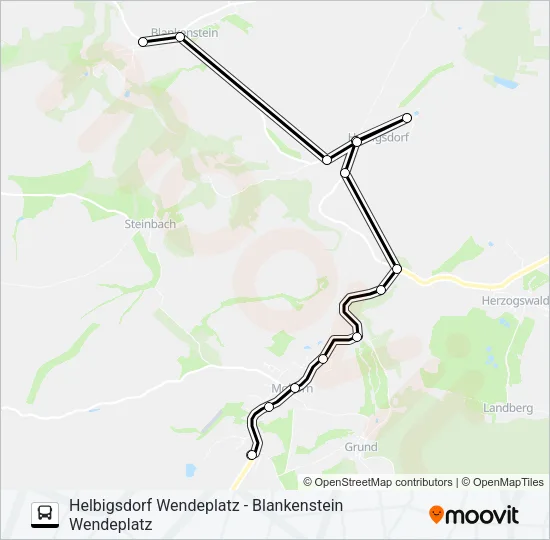 336 Bus Line Map