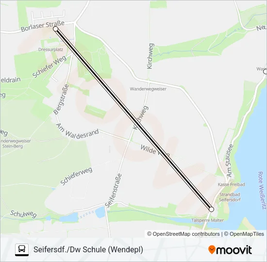 376 Bus Line Map