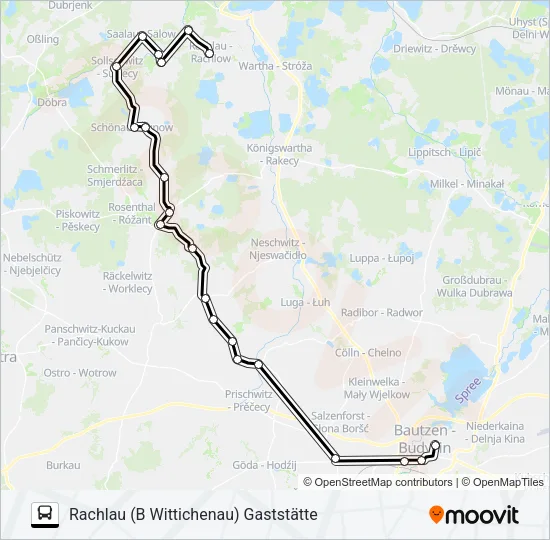 711 Bus Line Map