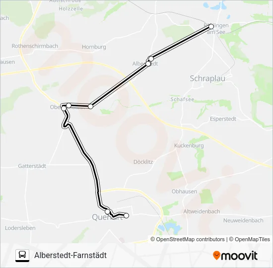 Автобус 704: карта маршрута