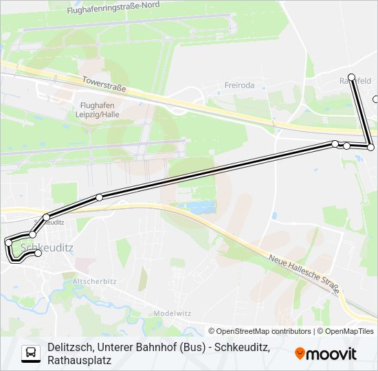 Автобус 207: карта маршрута