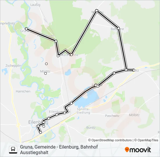 231 Bus Line Map