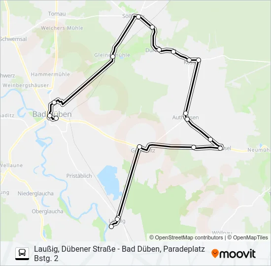 236 Bus Line Map