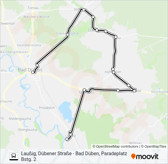 236 Bus Line Map