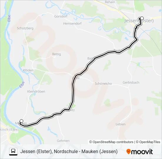 365 Bus Line Map