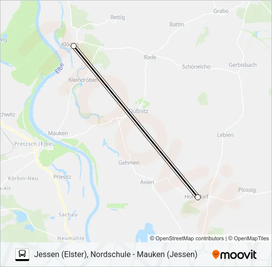 365 Bus Line Map