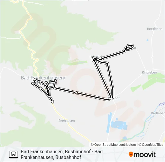 BB9 Bus Line Map