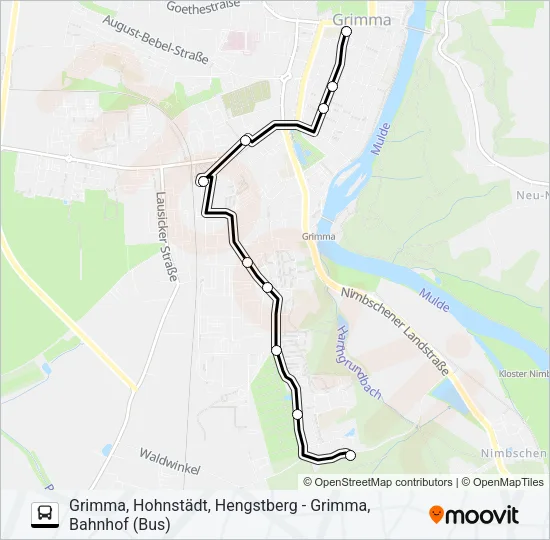 A Bus Line Map