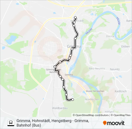 A Bus Line Map