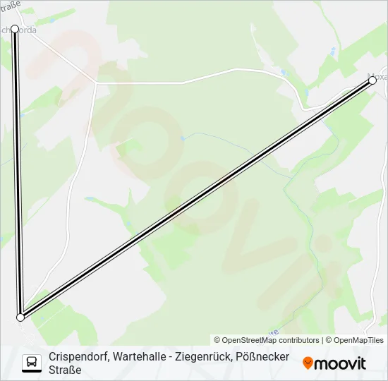 966 Bus Line Map