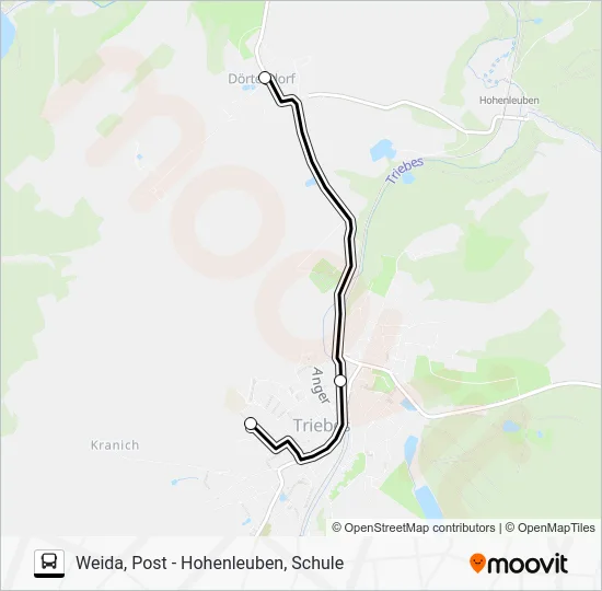 Автобус 34: карта маршрута