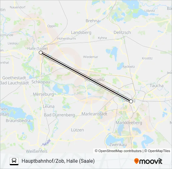 IC17 Bus Line Map