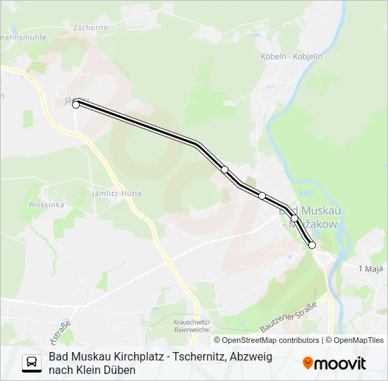 Автобус 868: карта маршрута