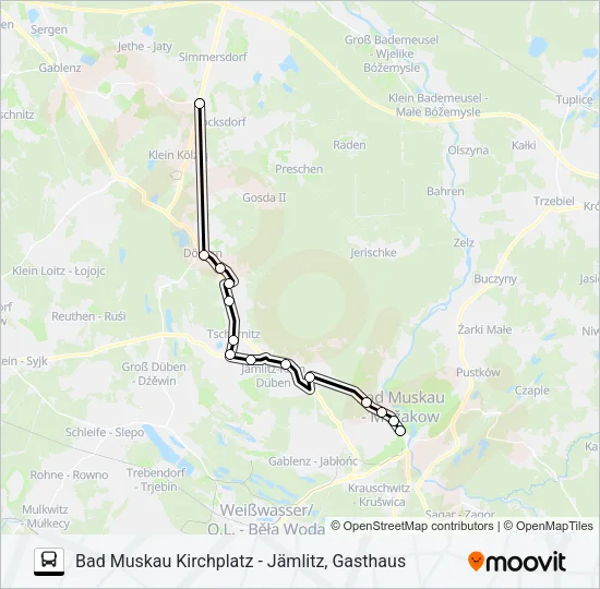 Автобус 868: карта маршрута