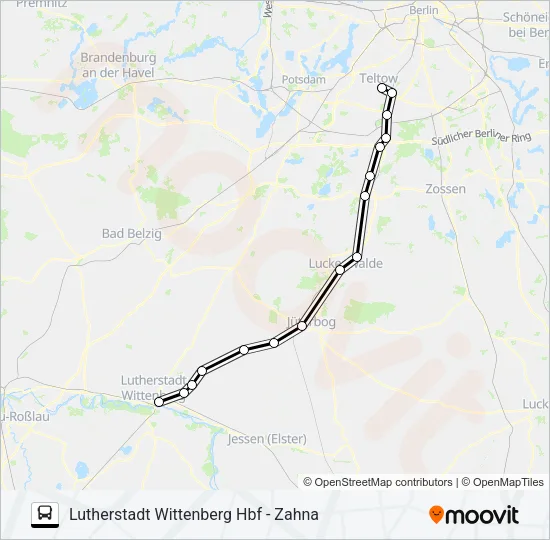 RE3 Bus Line Map