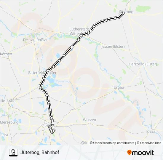 S2 Train Line Map