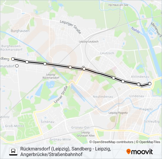 Автобус 130: карта маршрута