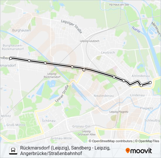 Автобус 130: карта маршрута