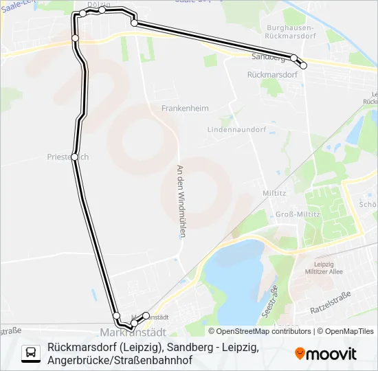 Автобус 130: карта маршрута