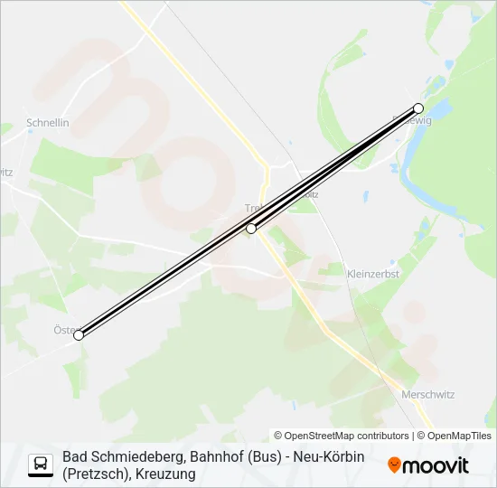 336 Bus Line Map