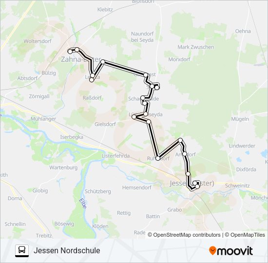 Автобус 360: карта маршрута