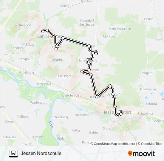 360 Bus Line Map
