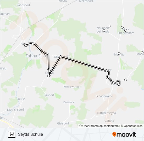 Автобус 360: карта маршрута