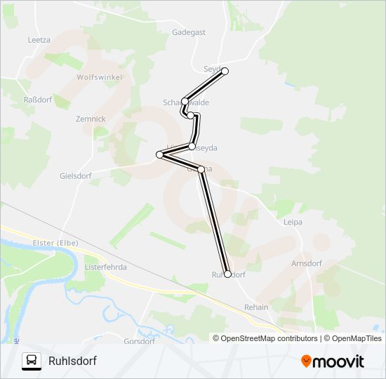 Автобус 360: карта маршрута
